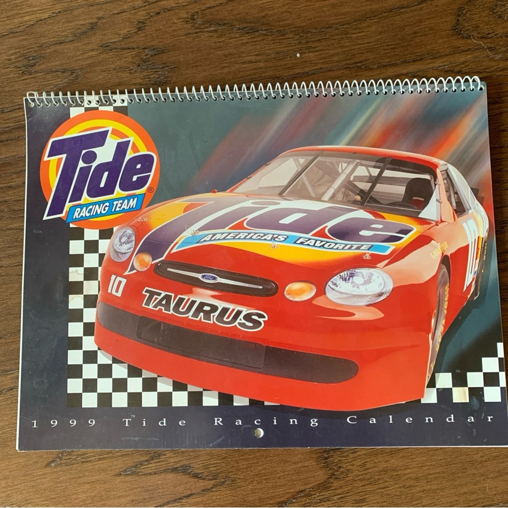 Tide Racing Team 1999 Calendar ~ Nascar Winston Cup